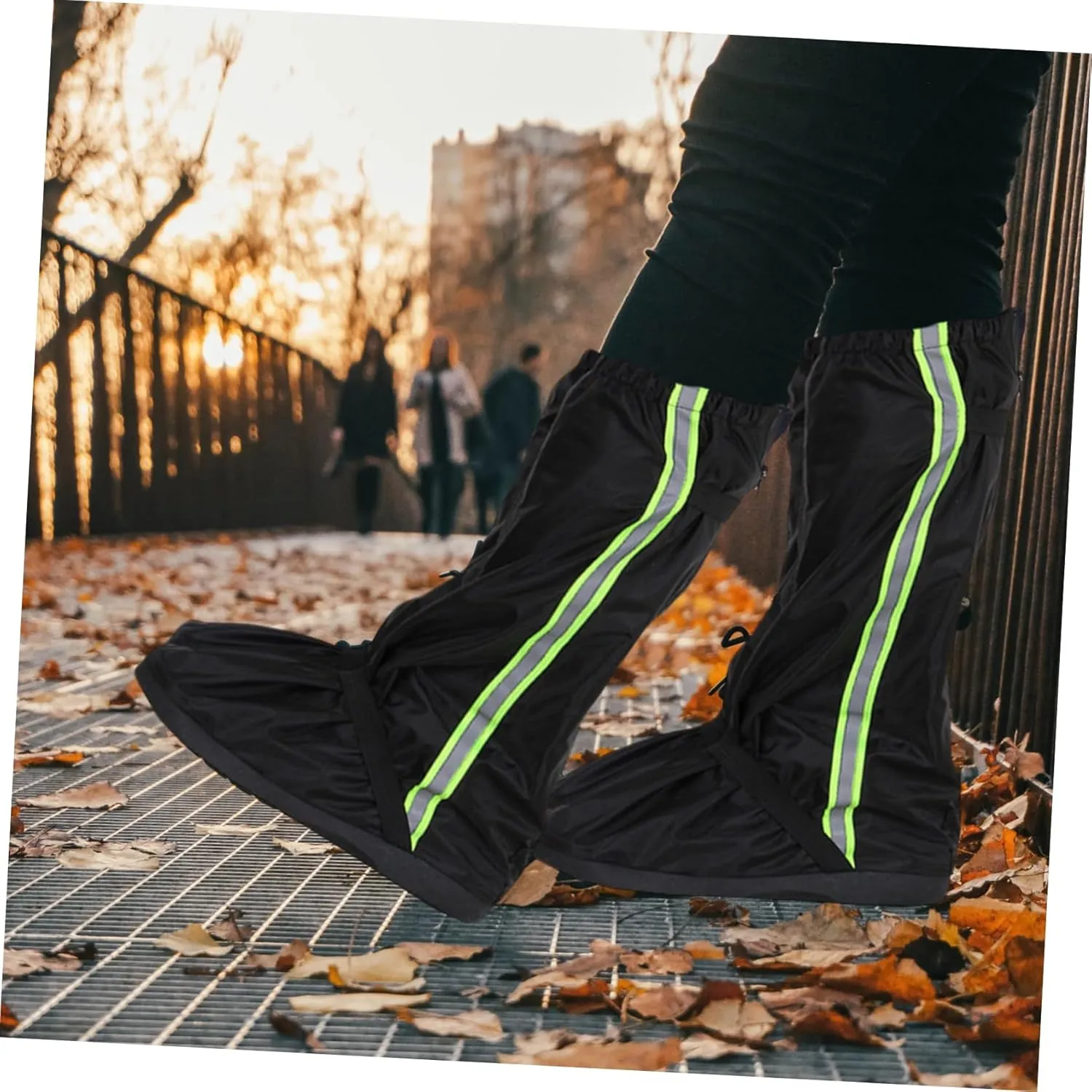Shoe Cover Waterproof Hiking Shoes Men Leg Gaiters Rain Shoe Boot Gaiters Rainproof Shoes Gaiters for