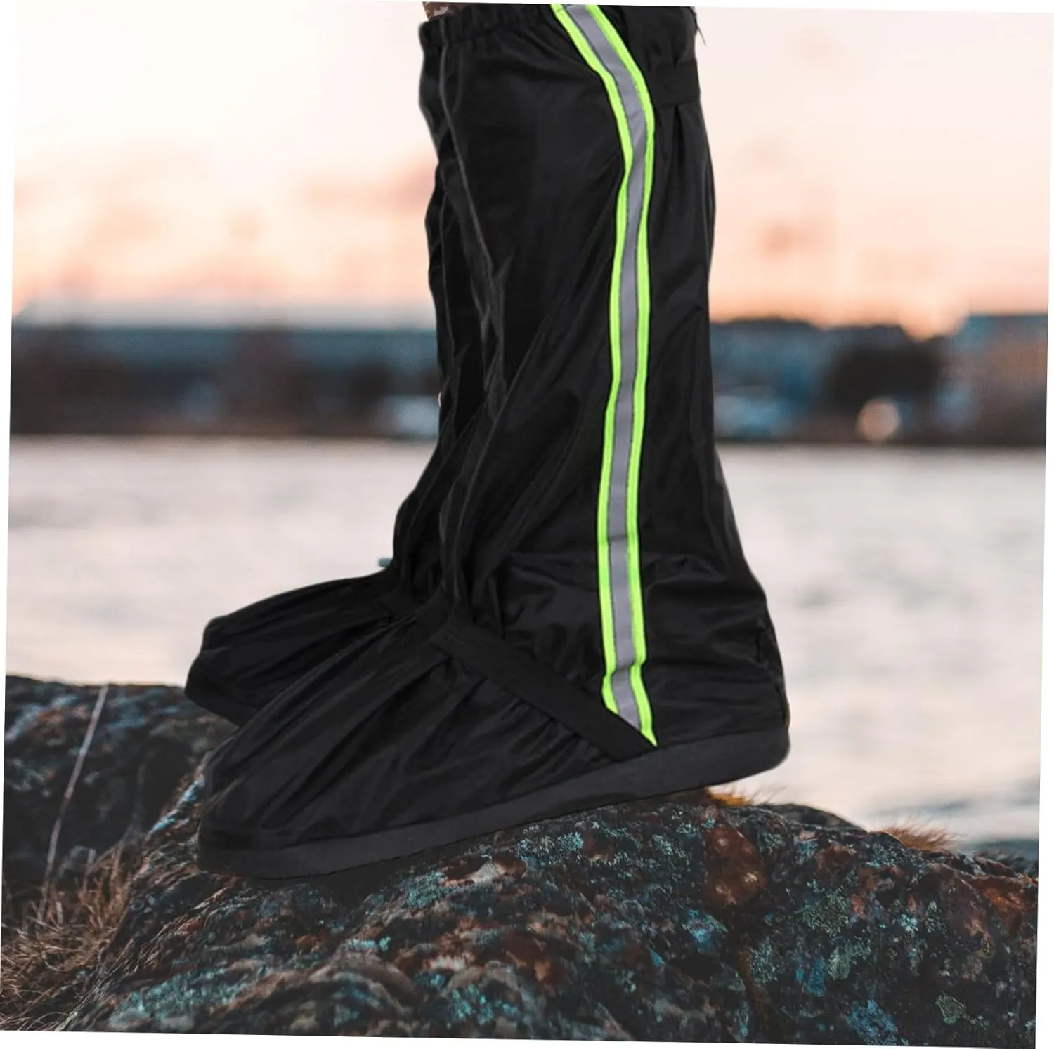 Shoe Cover Waterproof Hiking Shoes Men Leg Gaiters Rain Shoe Boot Gaiters Rainproof Shoes Gaiters for