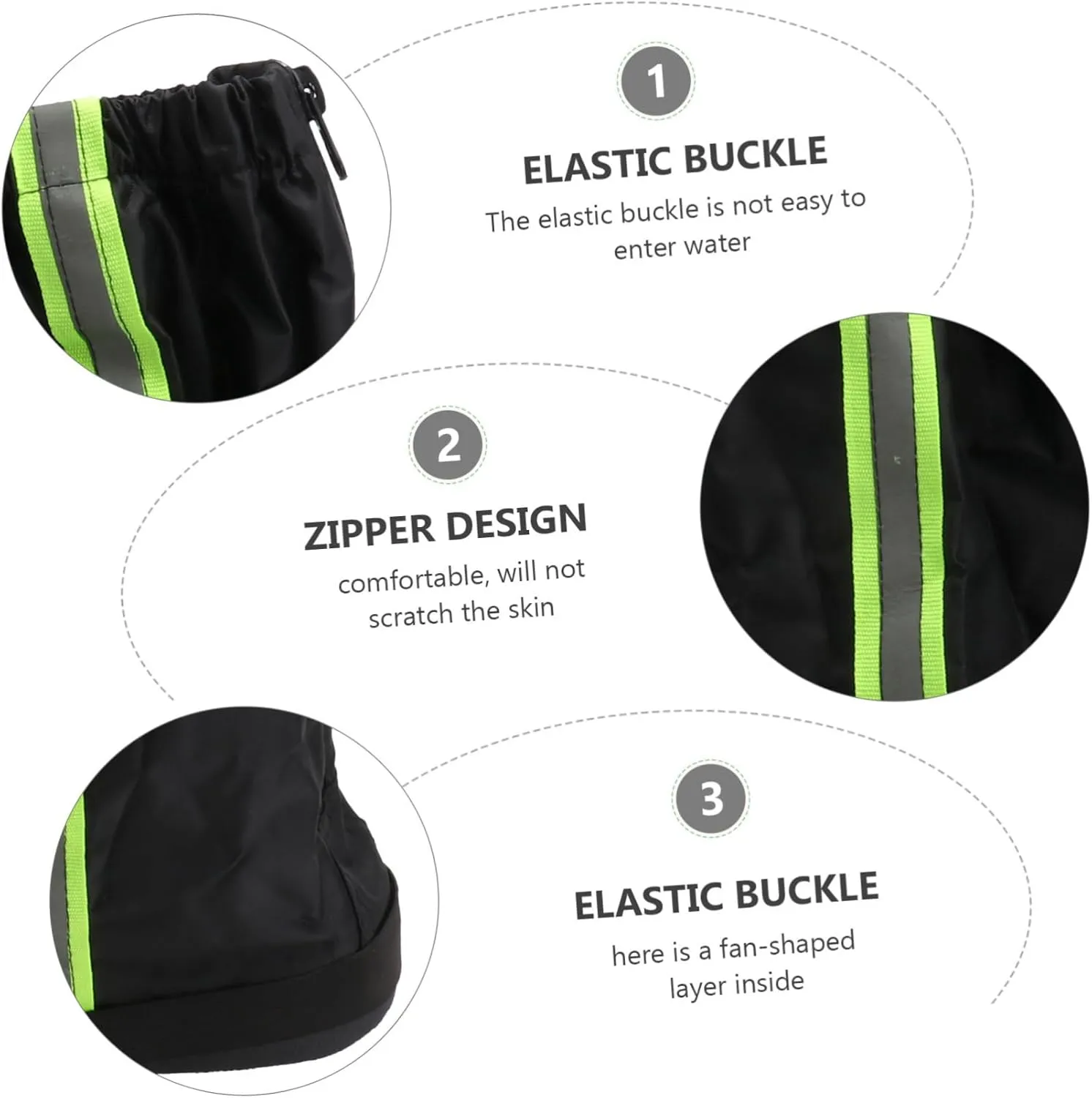 Shoe Cover Waterproof Hiking Shoes Men Leg Gaiters Rain Shoe Boot Gaiters Rainproof Shoes Gaiters for