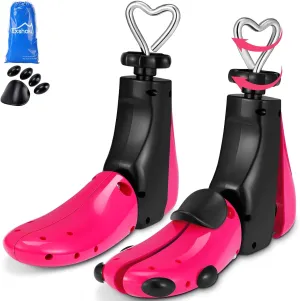 Shoe Stretcher Men Women, 4-Way Boot Stretcher Stretch Width & Length, Leather Boot Widener Stretcher for Wide Feets