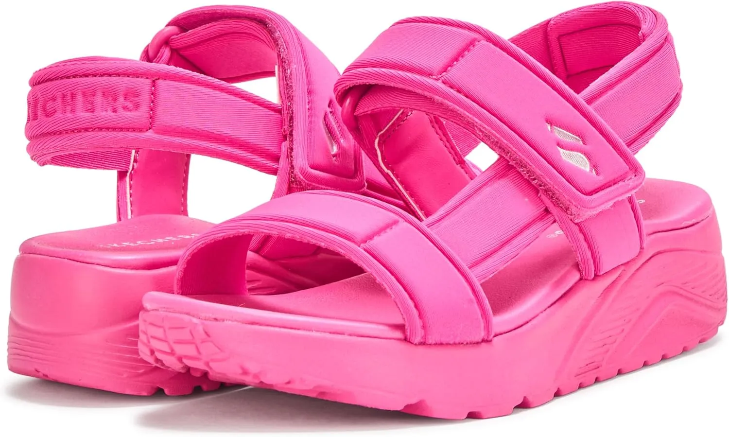 SKECHERS Girl's Uno Lite Sandal-Sunny Stand Sneaker