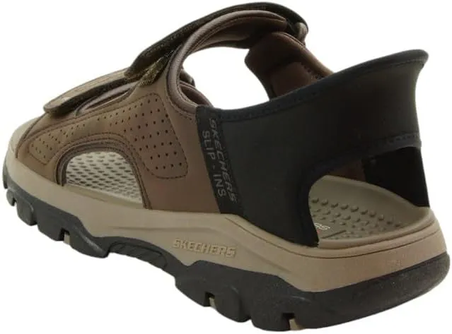Skechers Men's Tresmen-Reece Two Strap Open Toe Slip-ins Sandal
