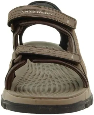 Skechers Men's Tresmen-Reece Two Strap Open Toe Slip-ins Sandal