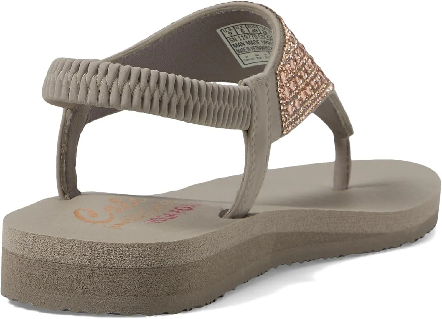 Skechers Women's Meditation-Rockstar Flip-Flop