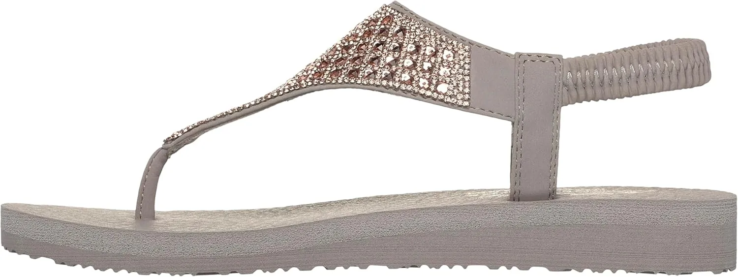 Skechers Women's Meditation-Rockstar Flip-Flop
