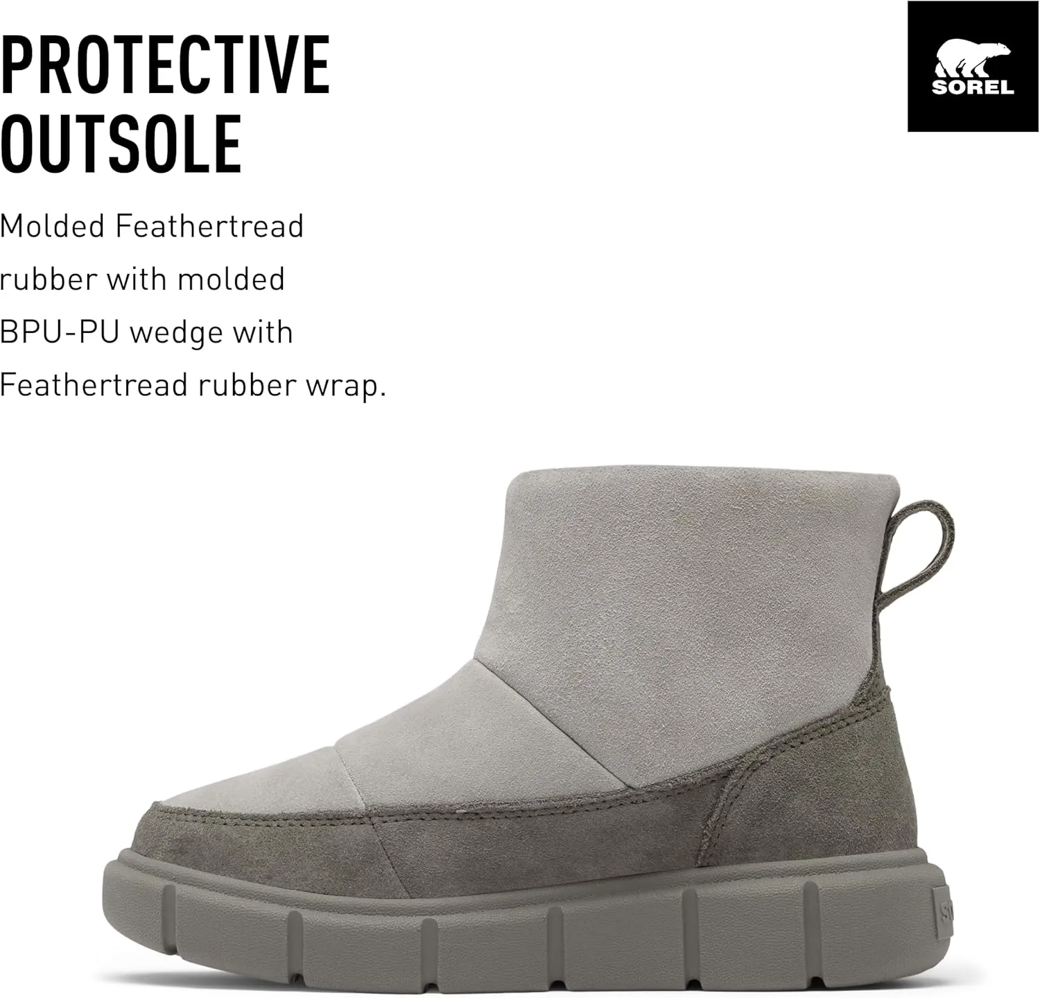 SOREL Children's Explorer lll Slip-On Waterproof Boot