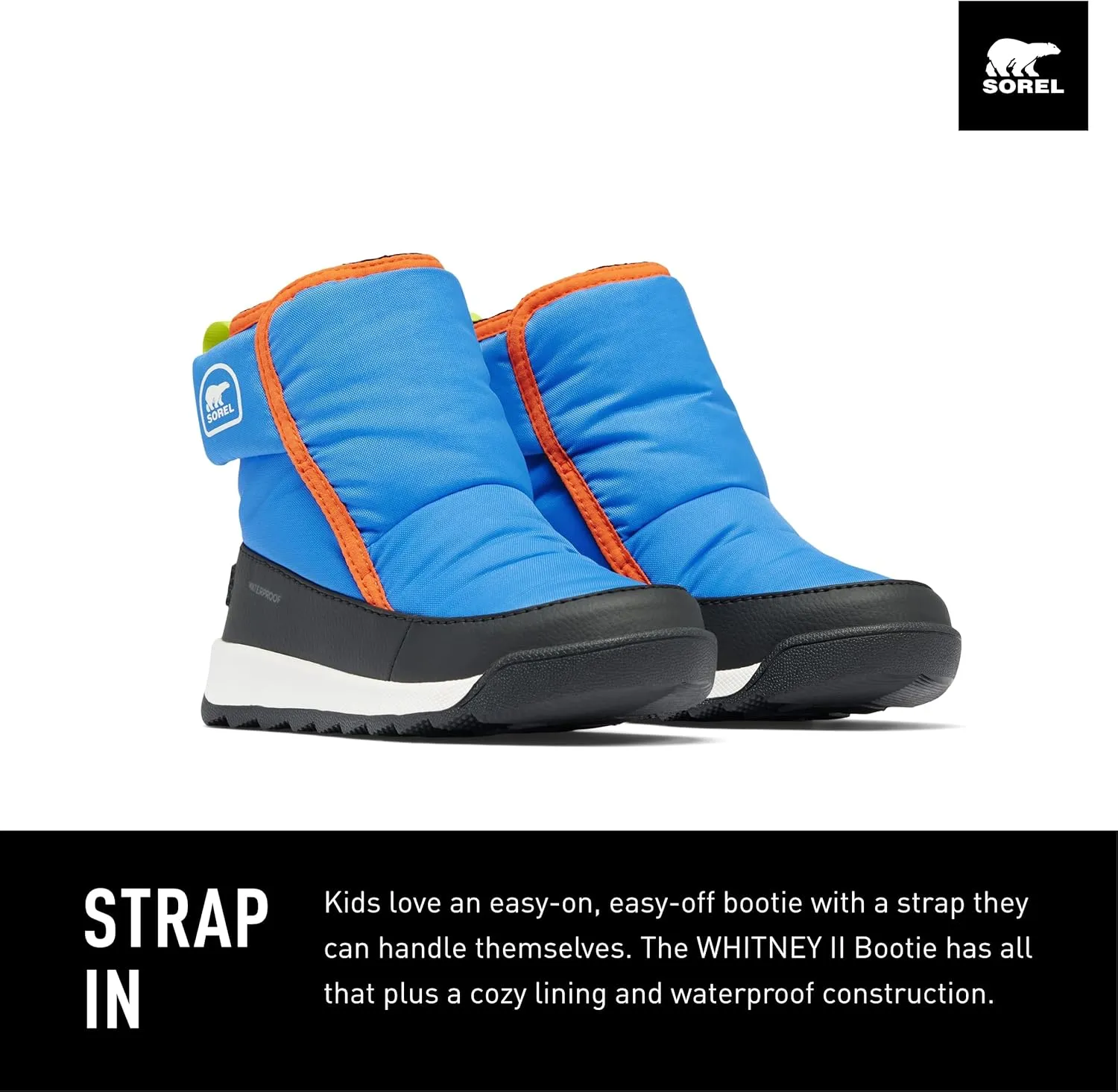 SOREL Children's Whitney ll Plus Waterproof Bootie