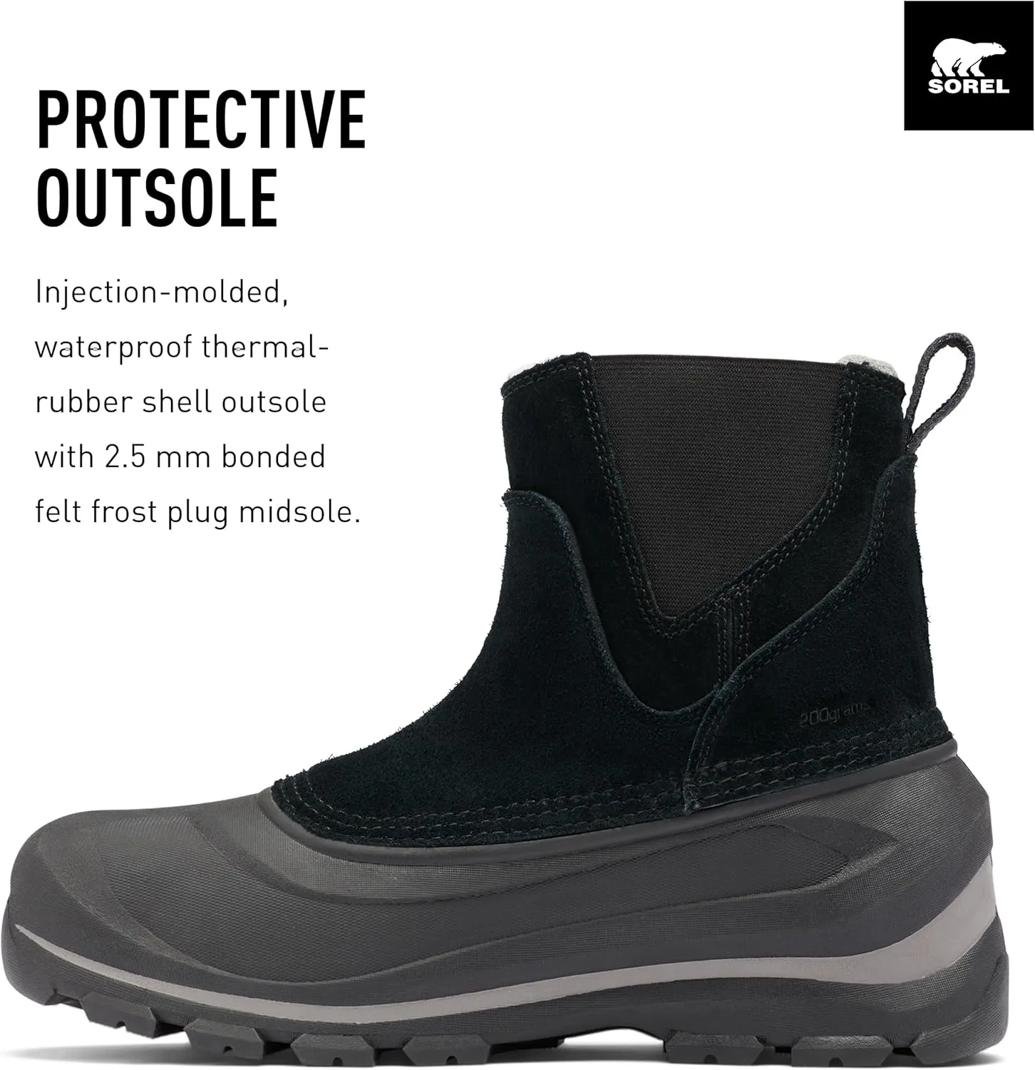 SOREL Men's Buxton Pull On Waterproof Boot