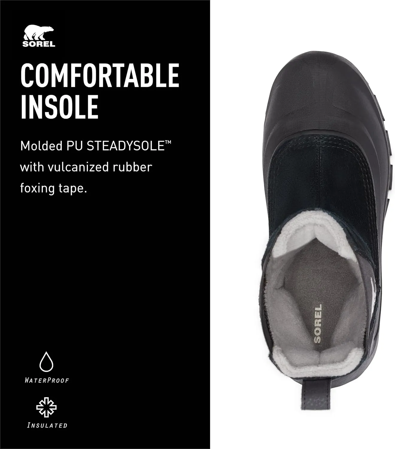 SOREL Men's Buxton Pull On Waterproof Boot