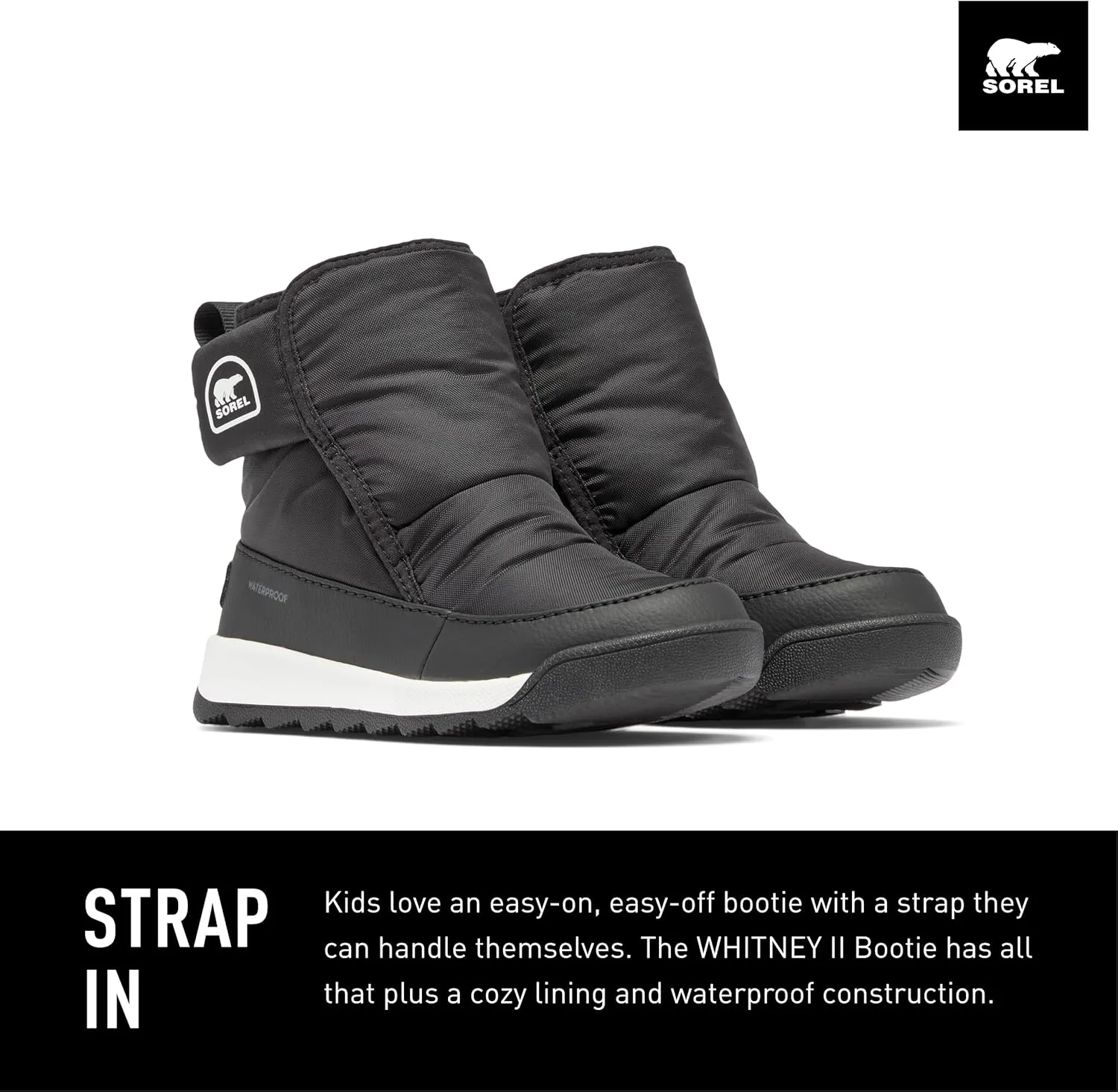 SOREL Toddler's Whitney ll Plus Waterproof Bootie