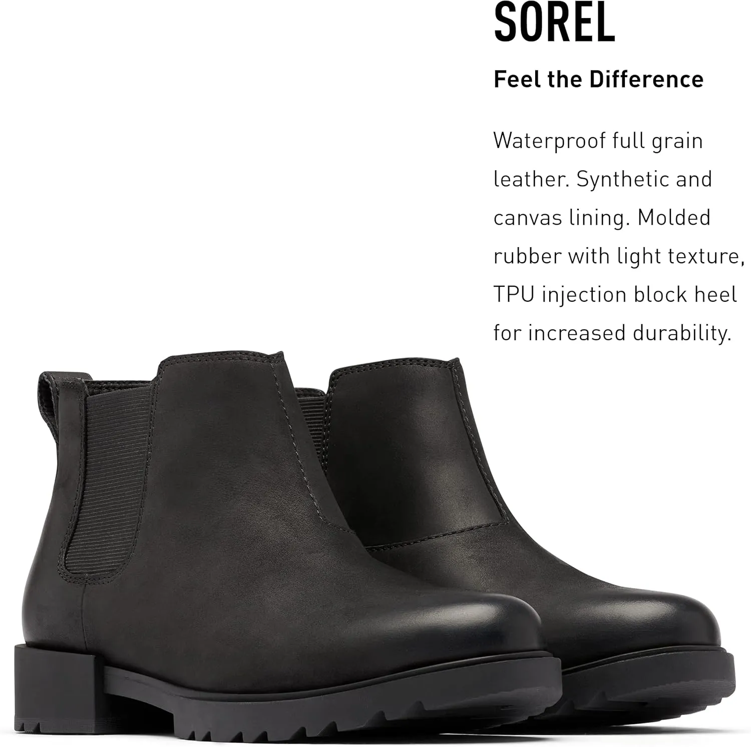 Sorel Women's Emelie II Chelsea Waterproof Boot