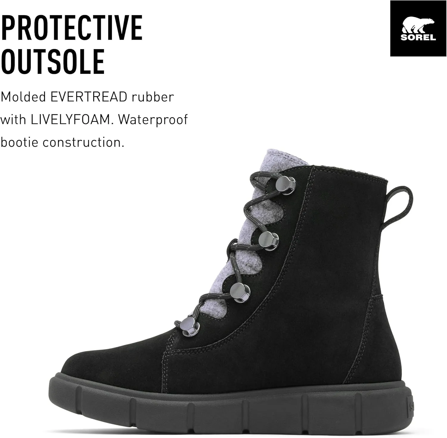 SOREL Women's Explorer lll Joan Waterproof Boot