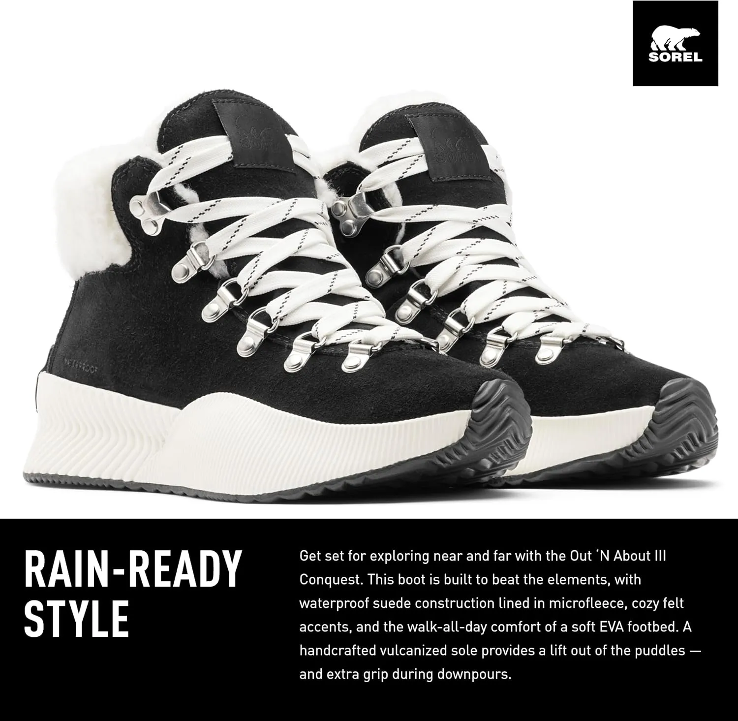 Sorel Women's Out N About lll Conquest Waterproof