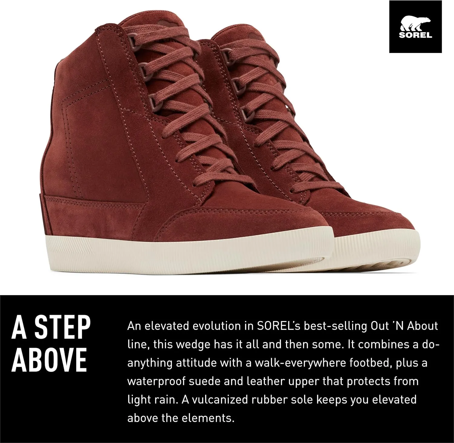 SOREL Women's Out N About Wedge Boot
