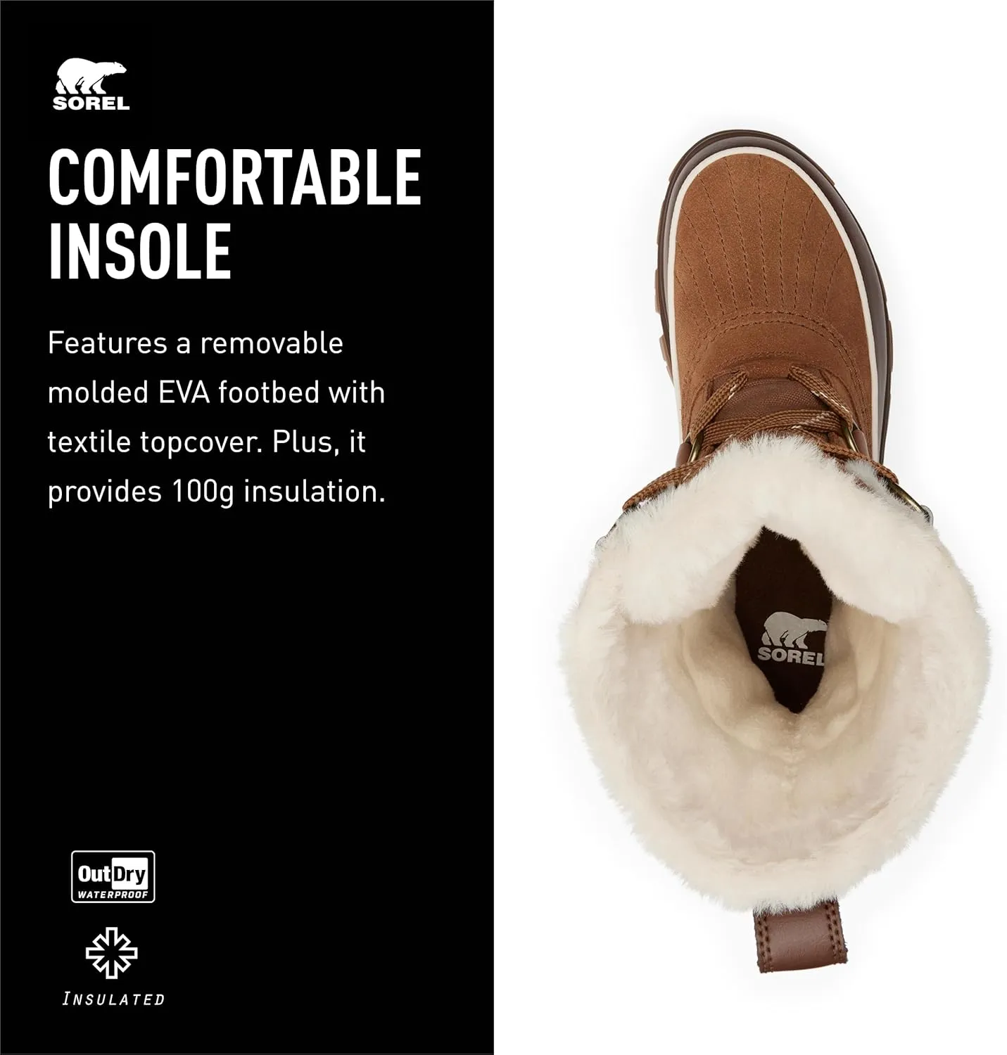 SOREL Women's Tivoli V Tall Waterproof Boot