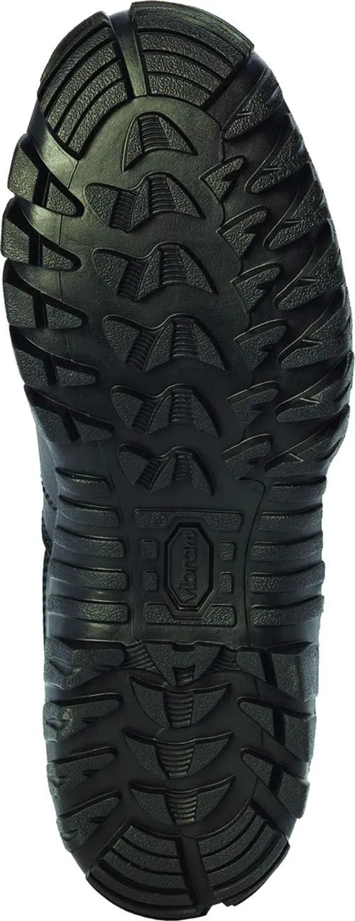 Tactical Research Khyber TR960Z WP 8 Inch Tactical Boots for Men with Zipper - Lightweight Waterproof Black Leather Designed for Police and EMS with Vibram Traction Outsole