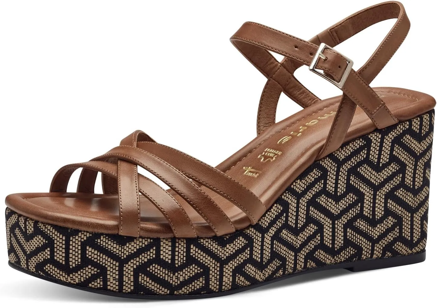 Tamaris Women's Ankle Strap Wedge Sandal