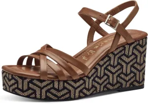 Tamaris Women's Ankle Strap Wedge Sandal
