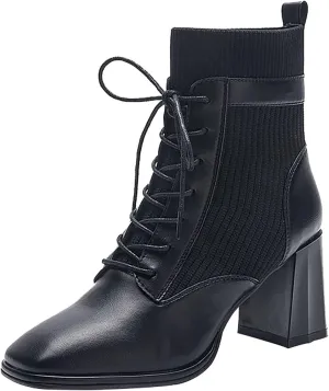 Tan Booties Sexy Ankle Boots for Women Comfy Cowboy Boots for Women Women's with Arch Support Black Ankle Boots Wide Width for Women Chunky Heel Womens Ankle Booties Wide