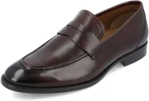 Thomas & Vine Men's Bishop Apron Toe Penny Loafer