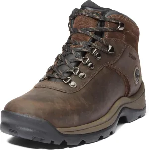 Timberland Men's Flume Mid Waterproof Hiking Boot, Dark Brown, 9.5