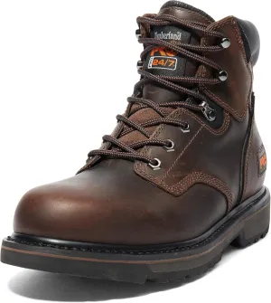 Timberland PRO Men's Pit Boss 6 Inch Soft Toe Industrial Work Boot