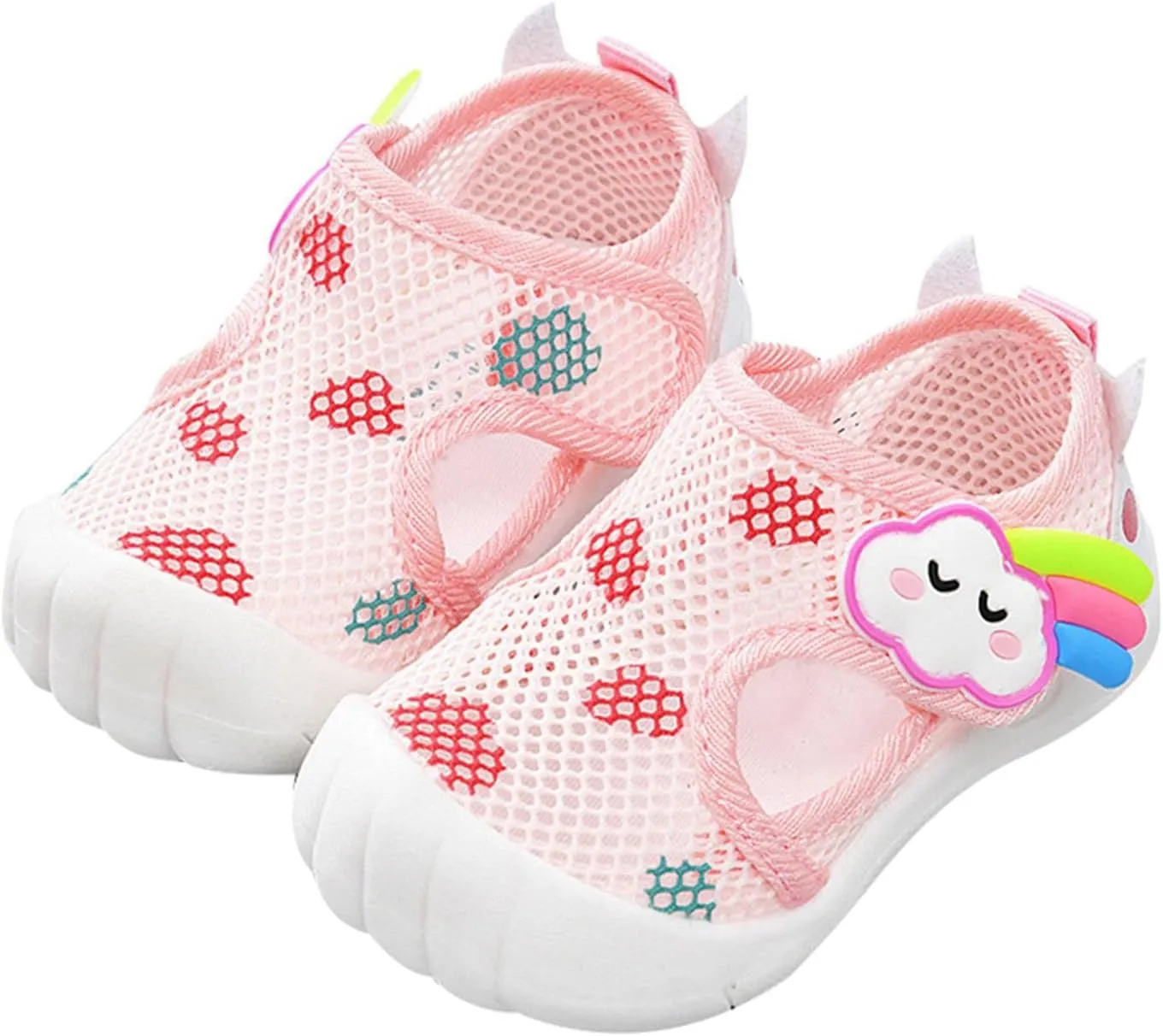 Toddler Pool Slide Sandals Foam Mesh Baby Infant Boys Girls Closed Toe Slip On Shoes Summer Casual Beach Slides Shoes
