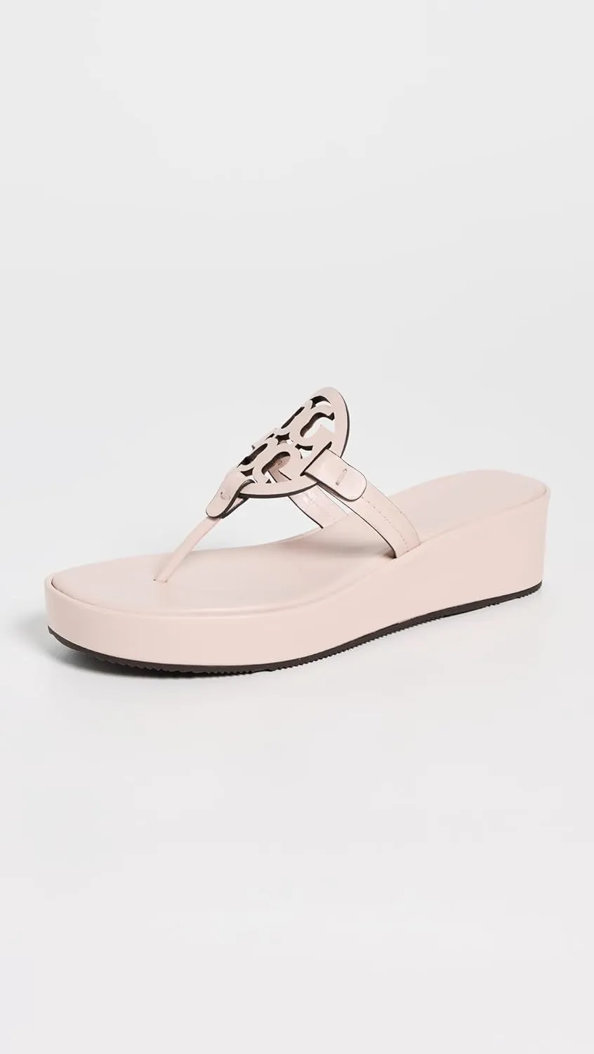 Tory Burch Women's Miller Wedge Sandals 25mm
