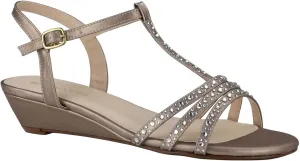Touch Ups Women's T-Strap Wedge Sandal