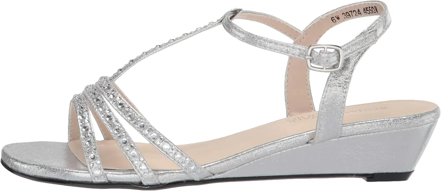 Touch Ups Women's T-Strap Wedge Sandal