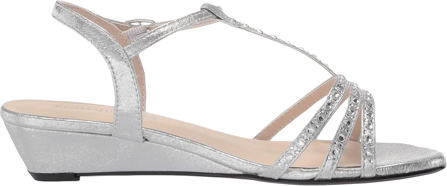 Touch Ups Women's T-Strap Wedge Sandal
