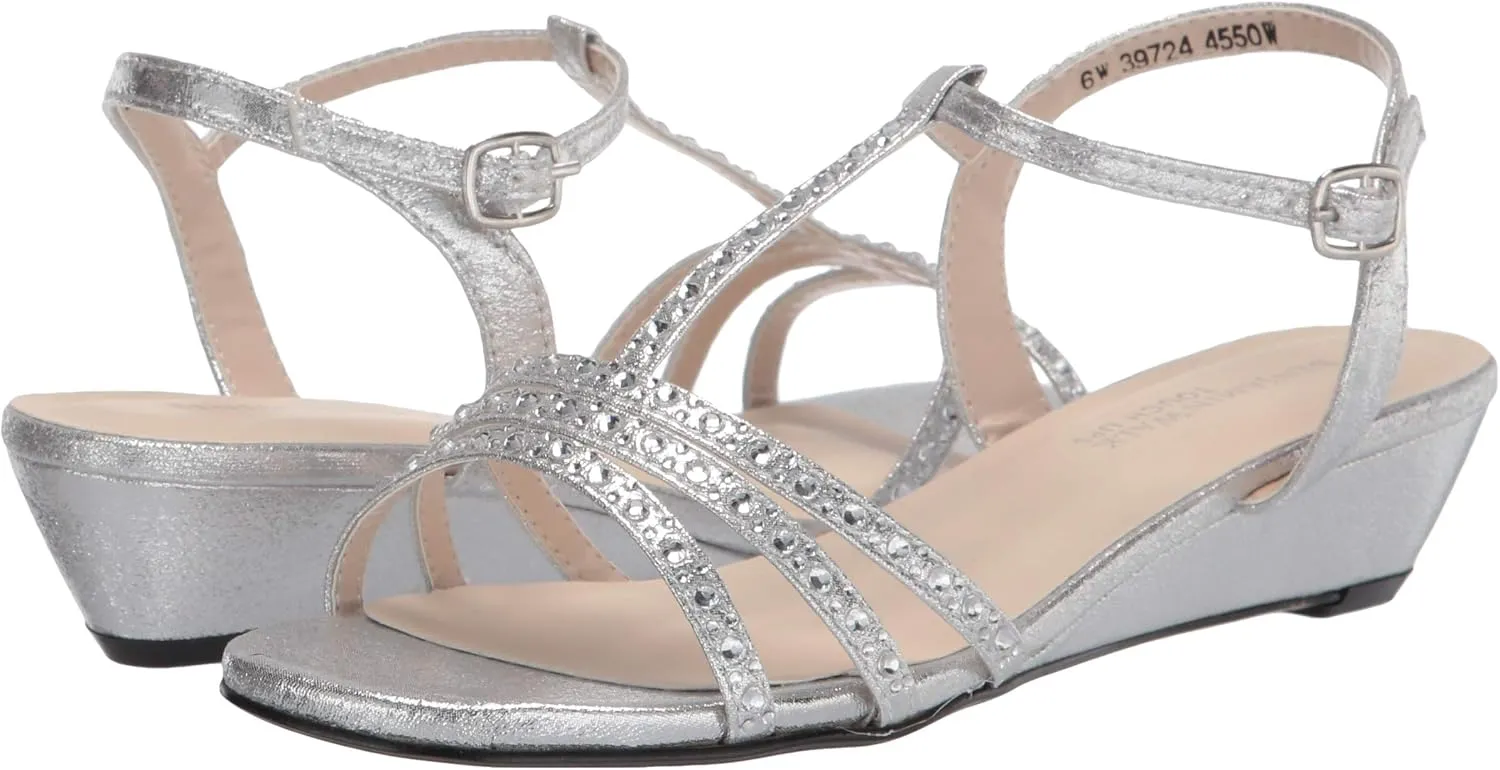 Touch Ups Women's T-Strap Wedge Sandal