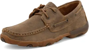 Twisted X Women's Boat Shoe Driving Moc, Moc Toe