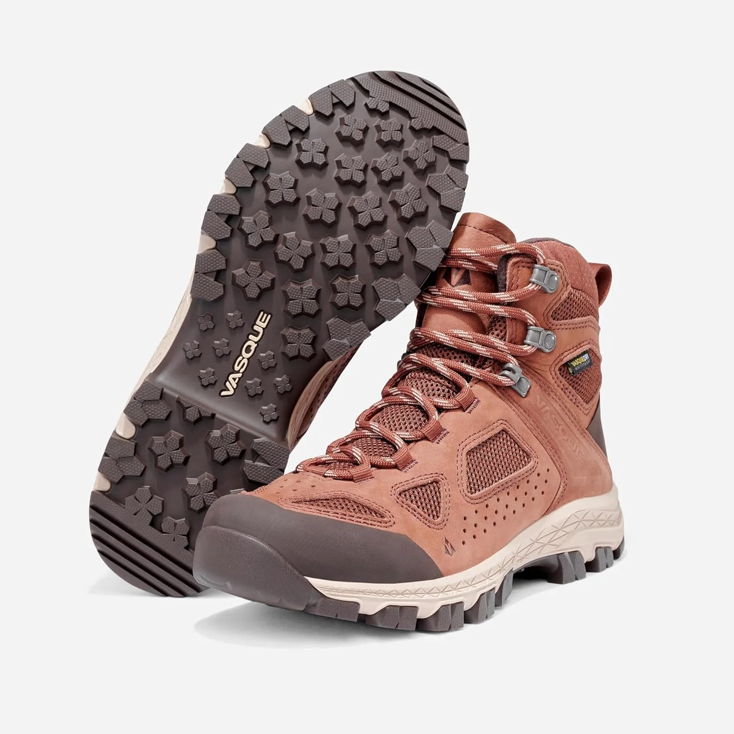 Vasque Women's Breeze Waterproof Hiking Boot, Rum Raisin