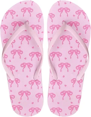 Verdusa Women's T-Strap Thong Flat Sandals Square Toe Slip On Flip Flops