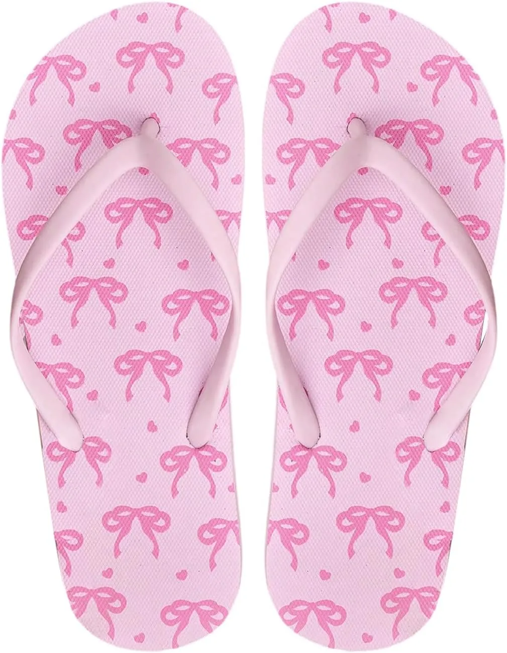 Verdusa Women's T-Strap Thong Flat Sandals Square Toe Slip On Flip Flops