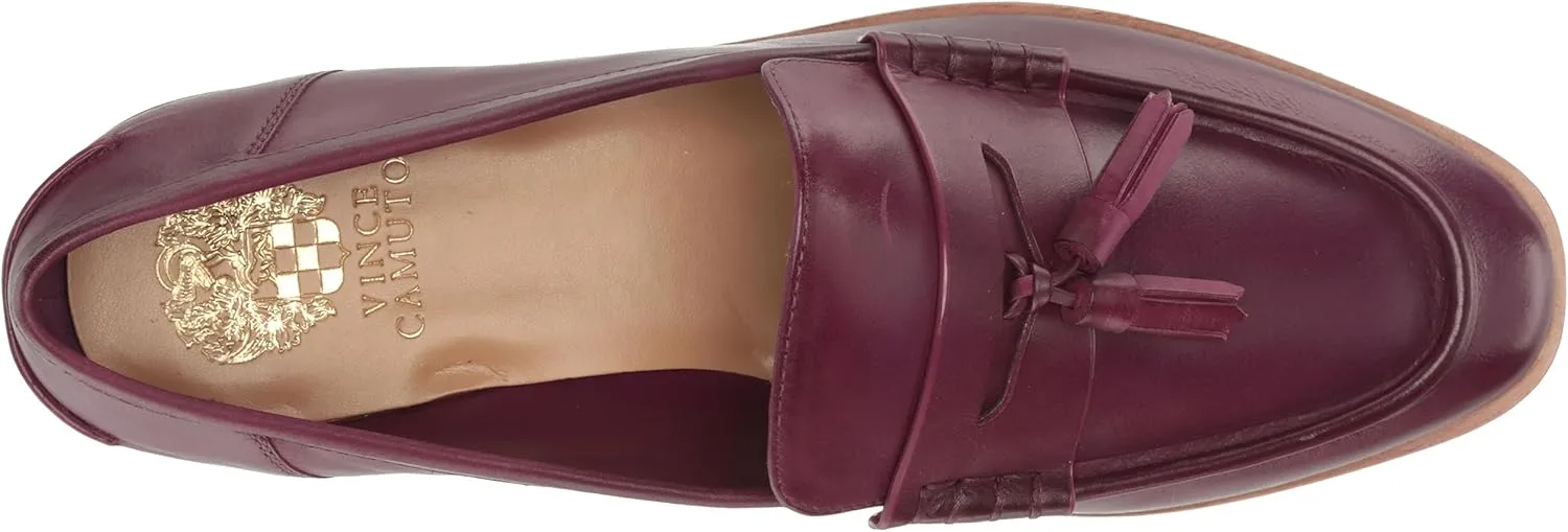 Vince Camuto Women's Chiamry Block Heel Loafer Flat