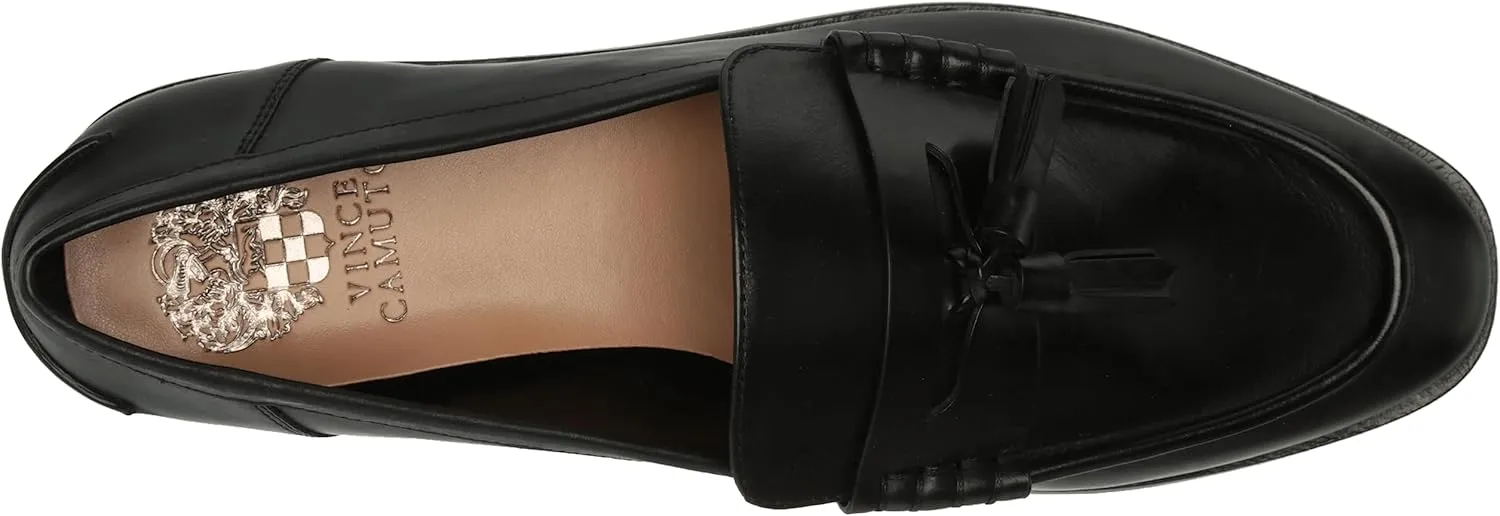 Vince Camuto Women's Chiamry Block Heel Loafer Flat