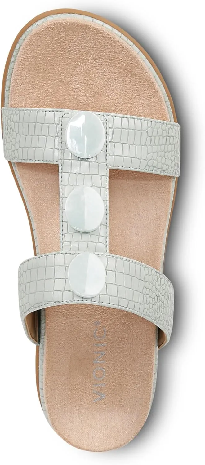 Vionic Serra Women's T-Strap Slip-on Supportive Sandal