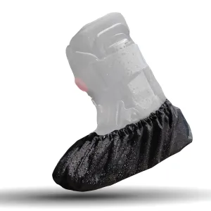 Walking Boot Cover, Weather Resistant Protector, Washable & Durable Waterproof Foot Cover for Orthopedic Walker Boots, Waterproof Shoe Covers for Rain and More, Boot Covers, Large, Black