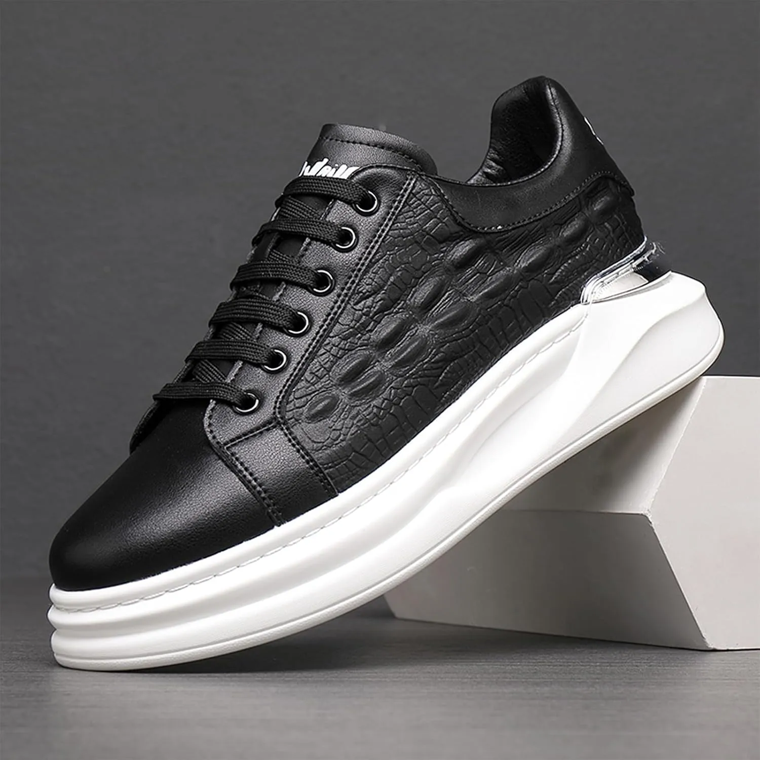 Welford Men's Sneakers, Casual Walking Shoes, Fashion Sneakers, Business Oxford Slip On