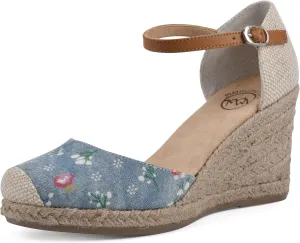 WHITE MOUNTAIN Women's Mamba Espadrille Wedge Sandal