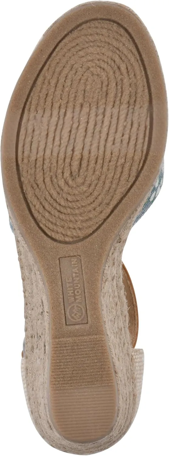 WHITE MOUNTAIN Women's Mamba Espadrille Wedge Sandal