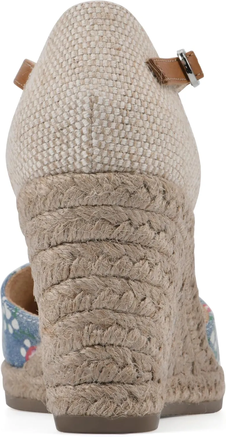 WHITE MOUNTAIN Women's Mamba Espadrille Wedge Sandal