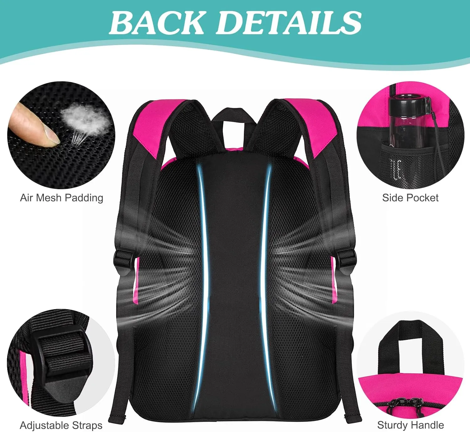 WOLT Youth Soccer Bag, Soccer Backpack, Basketball Backpack with Cleat Shoe and Ball Compartments Volleyball Backpack