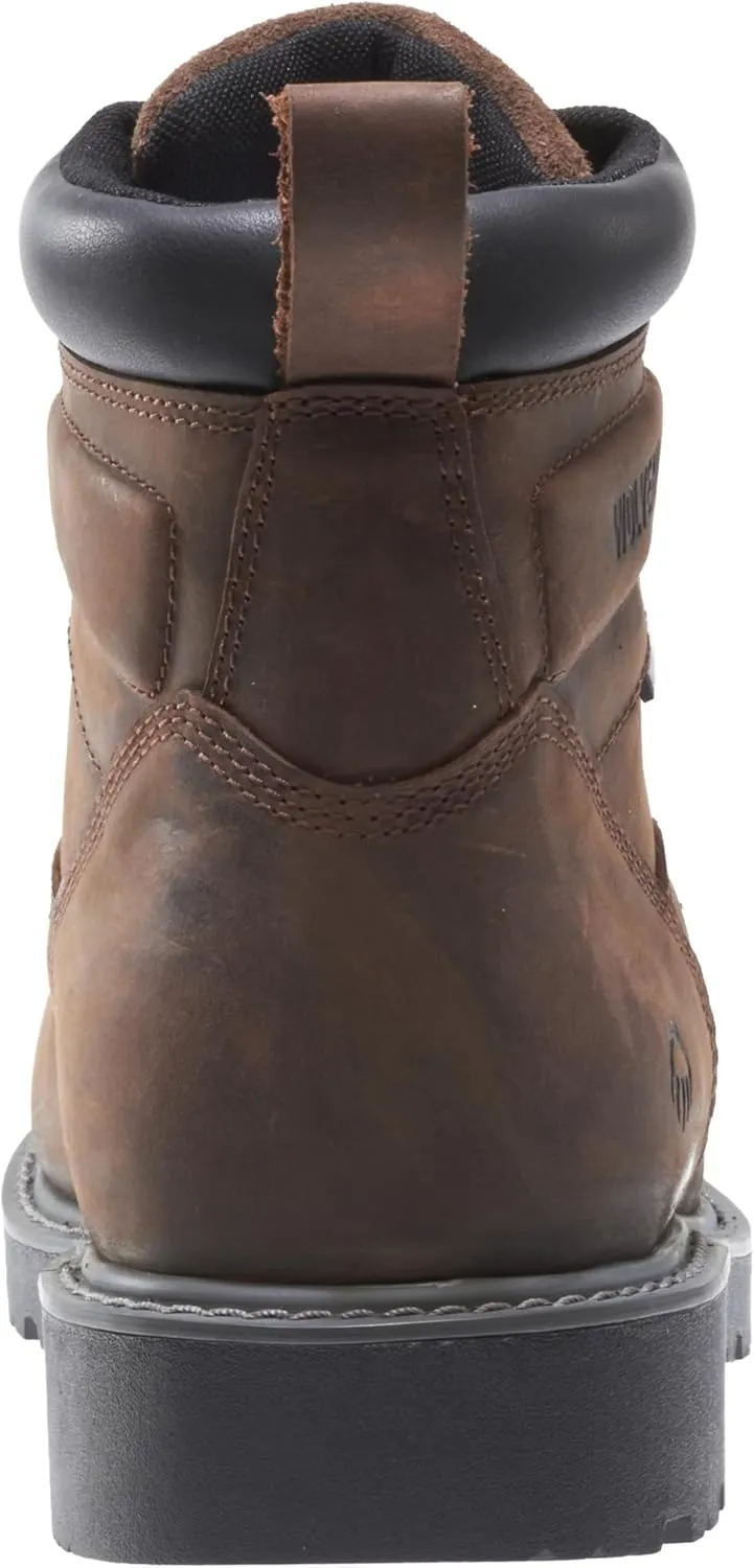 WOLVERINE Men's Floorhand Waterproof Steeltoe 6" Work Boot