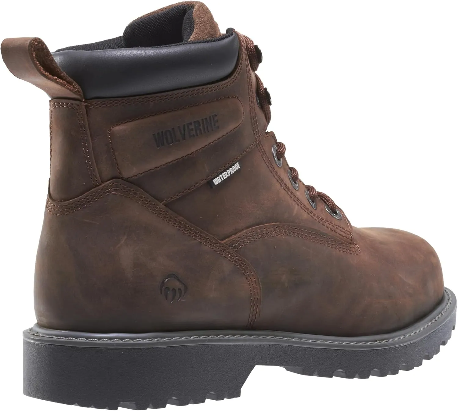 WOLVERINE Men's Floorhand Waterproof Steeltoe 6" Work Boot