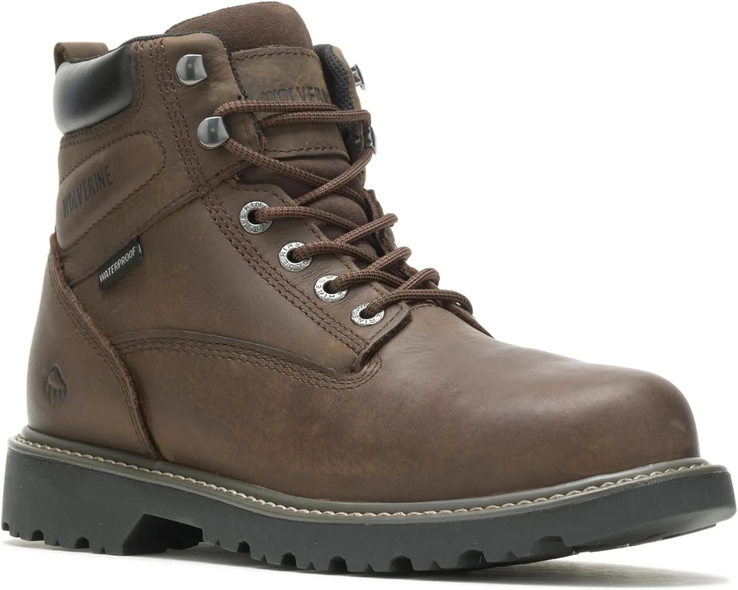 WOLVERINE Men's Floorhand Waterproof Steeltoe 6" Work Boot