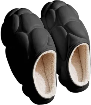 Women Indoor Outdoor Slippers Winter Woolen Slippers Womens Slippers with Arch Support No Fur Fuzzy Slippers for Men Funny Matching Christmas Pjs for Couples Gifts for Her 2023
