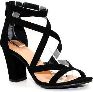 Women's Chunky Heel Ankle Strap Sandals